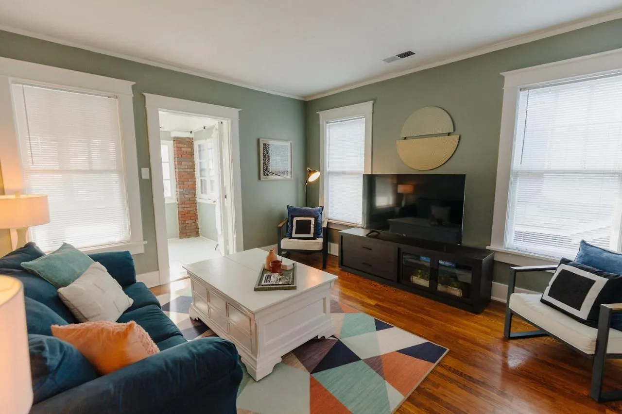 Historic Revival 2Br Midtown Memphis Free Parking Fast Wifi Free Parking Yes Pets别墅 度假居