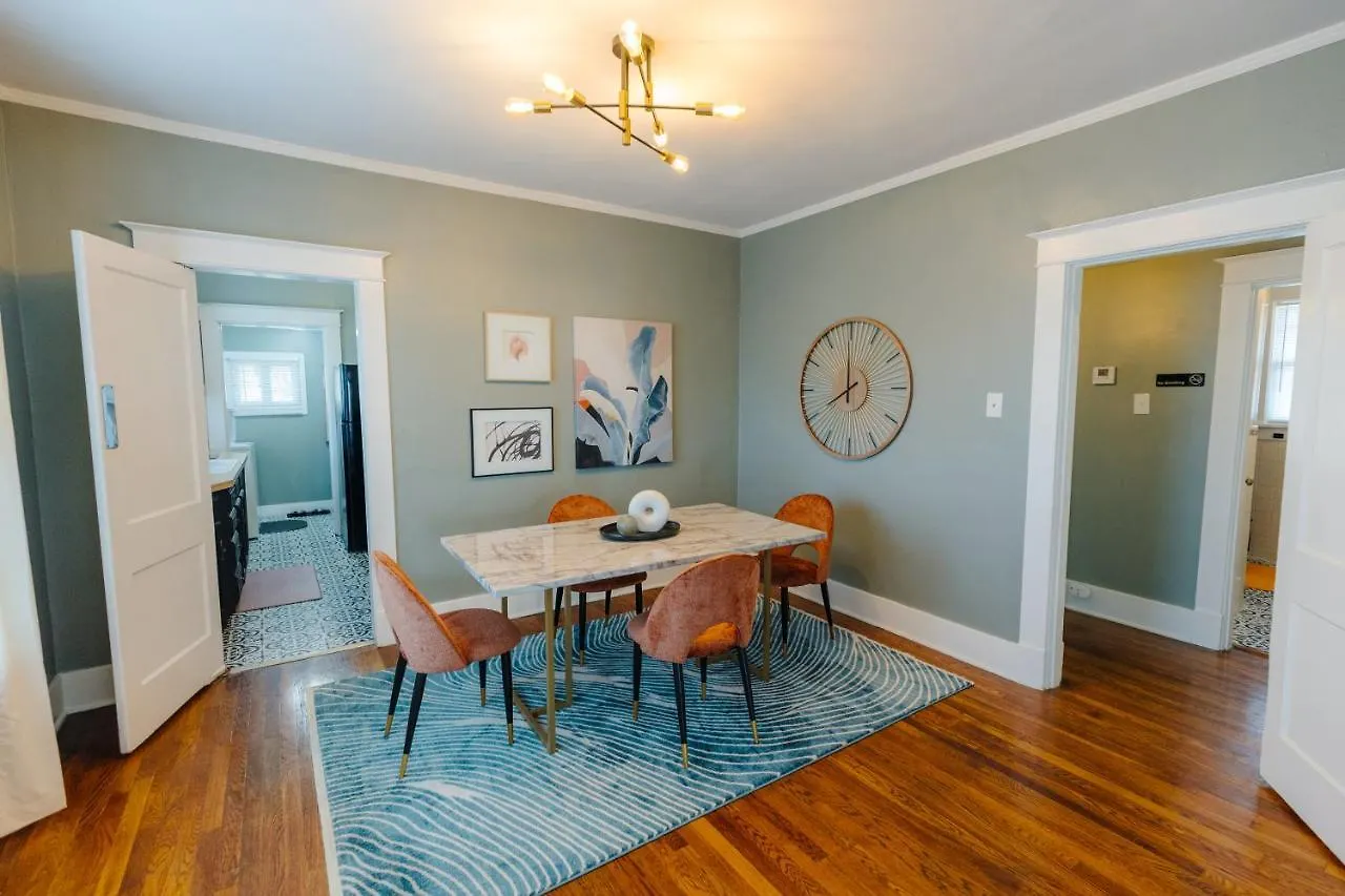 度假居 Historic Revival 2Br Midtown Memphis Free Parking Fast Wifi Free Parking Yes Pets别墅